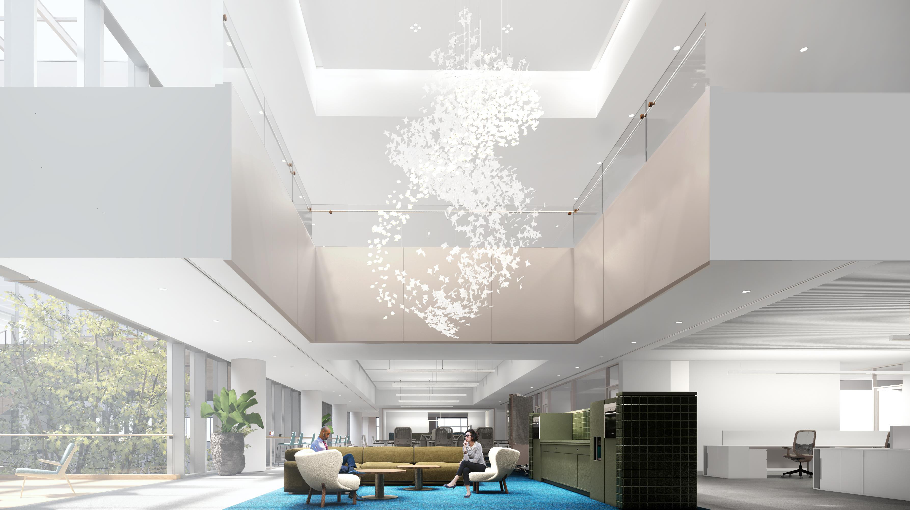 制药公司办公室及员工餐厅设计-9