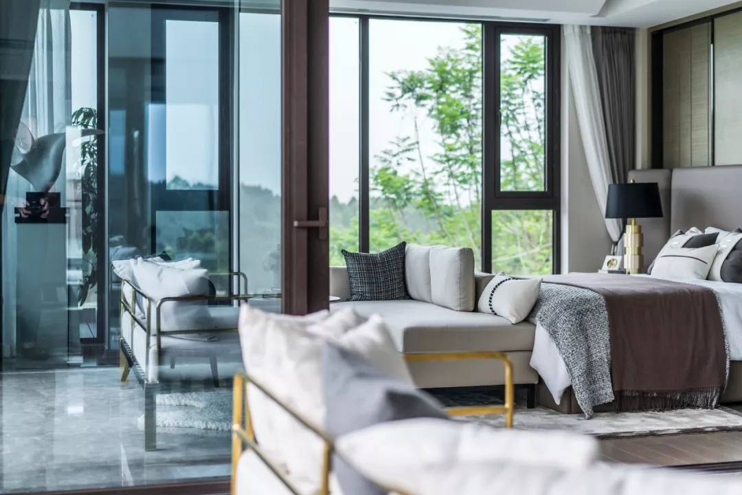 成都黄龙溪谷别墅 F2 样板间 | 现代简约生活的品质解读-1