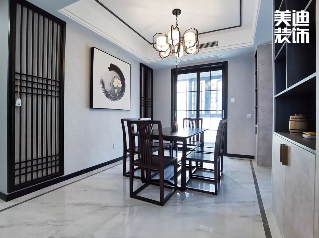 长沙中建梅溪湖中心 | 新中式湖景房,160㎡演绎东方神韵-24