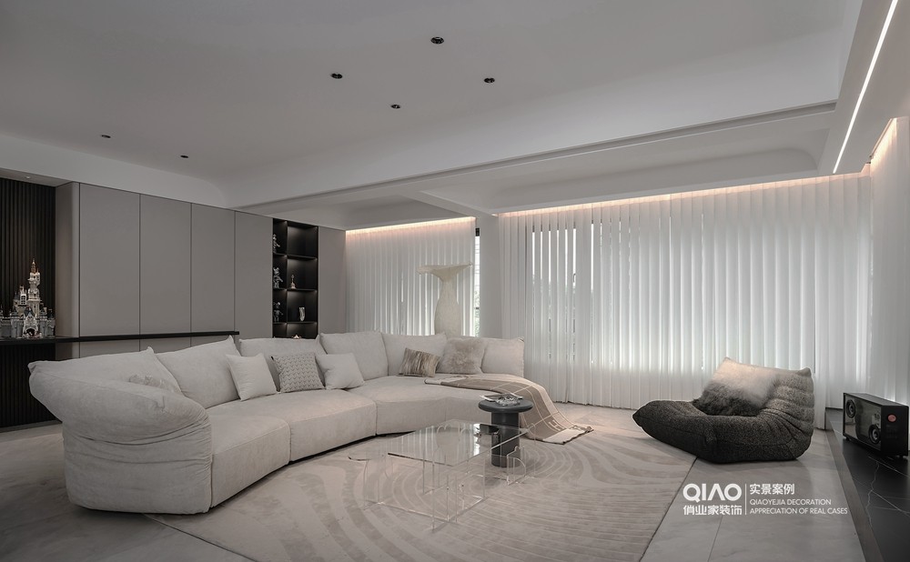 重庆龙湖尘林间现代风格装修案例丨中国重庆丨重庆俏业家装饰-31