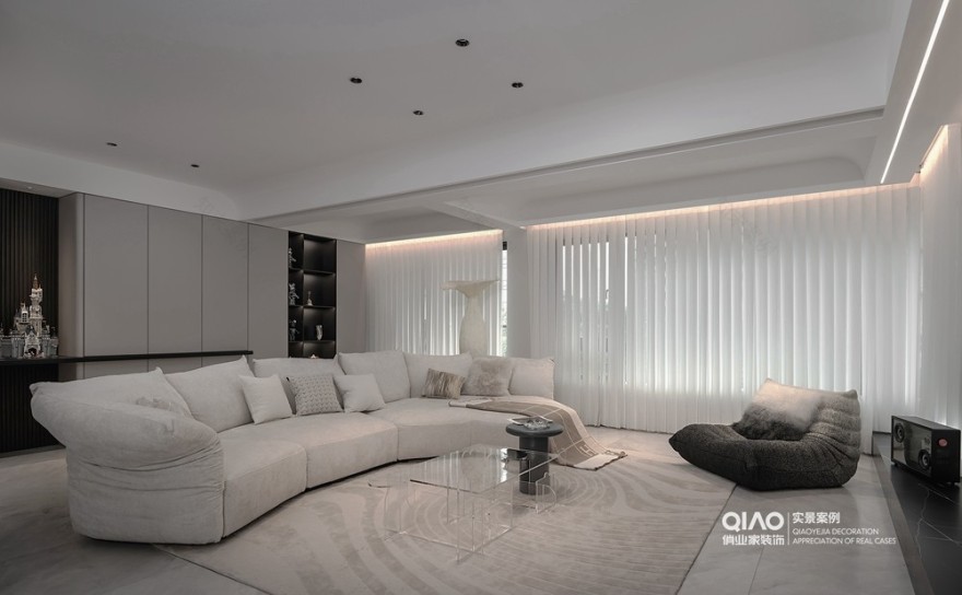 重庆龙湖尘林间现代风格装修案例丨中国重庆丨重庆俏业家装饰-31