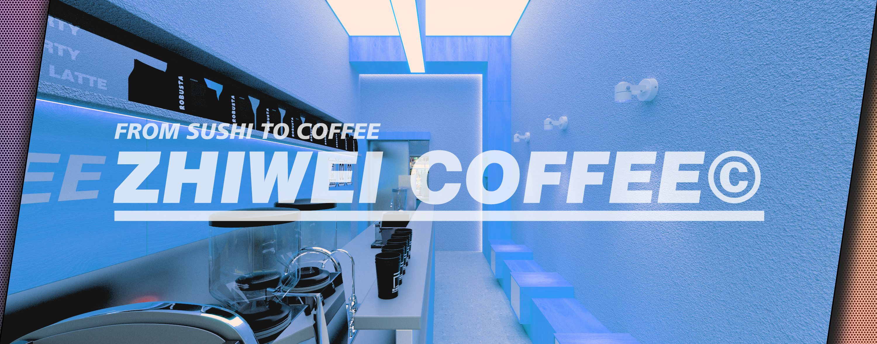 ZHIWEI COFFEE 旨味咖啡 #咖啡店#简约#商业设计-16