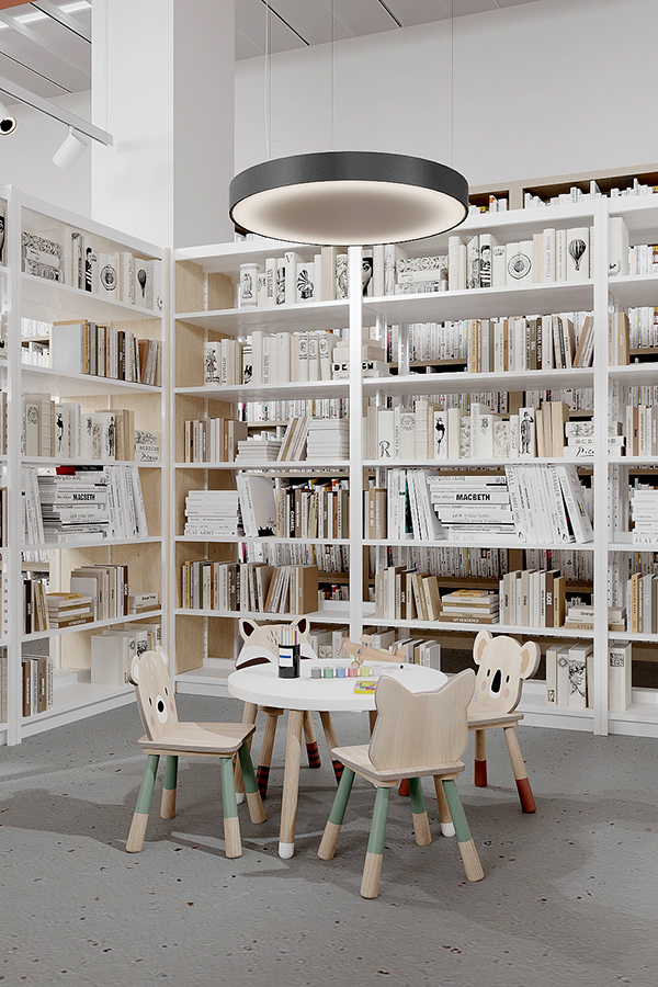 Sobolev 图书馆室内设计丨俄罗斯圣彼得堡-25