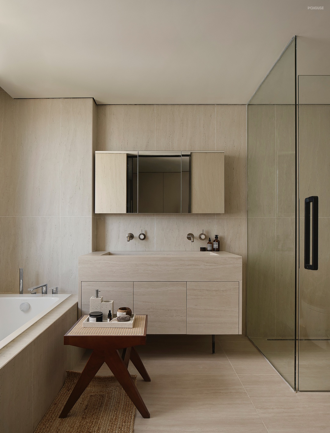 160㎡侘寂新中式 感受当代禅意东方美丨FF design-51