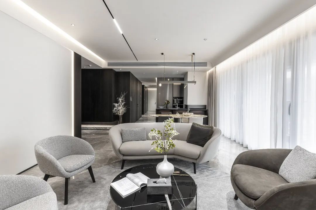 双玺时光道 · 205㎡山海之间的简约栖心之所丨中国深圳丨MAZZON 玛森-16