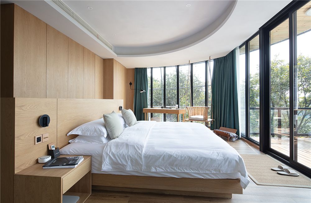 绍兴晓棠品园私宅设计,隐形门、卡座、木质飘窗打造趣味空间-32