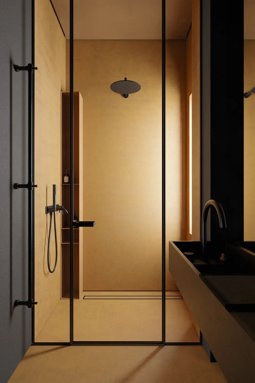 高级黑,极简空间的艺术魅力丨Igor Sirotov-36