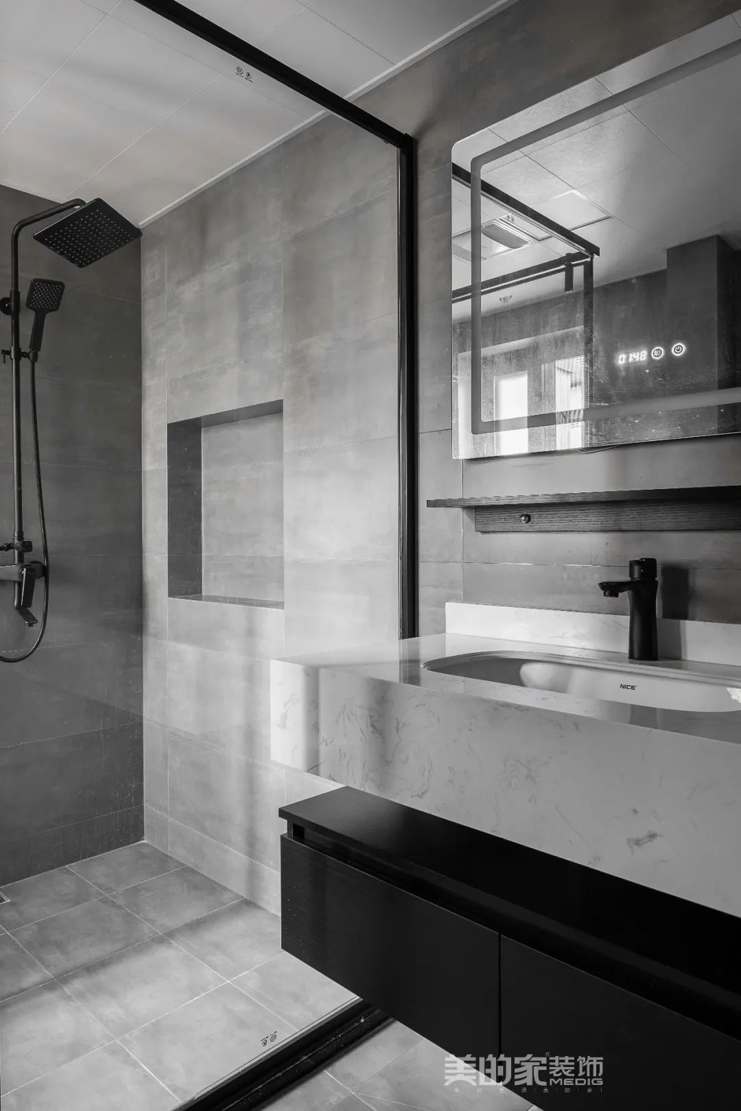 俊峰香格里拉丨中国重庆丨美的家装饰工程中心-67