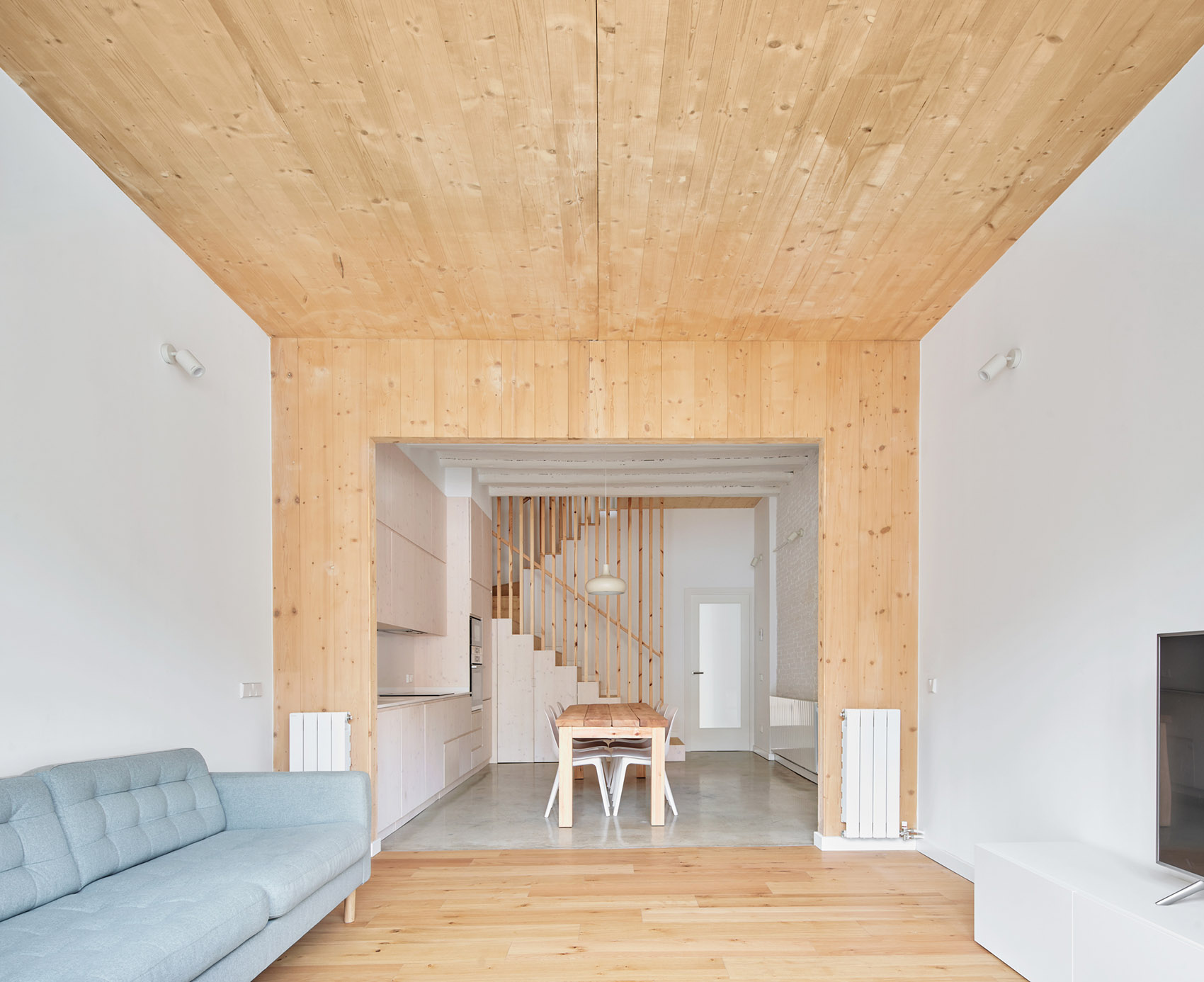 95PLA 特拉萨联排住宅翻新扩建，巴塞罗那 / Vallribera Arquitectes-13