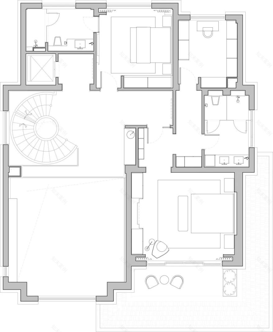 绍兴香山别墅丨中国上海丨上海亦鉴建筑设计-73