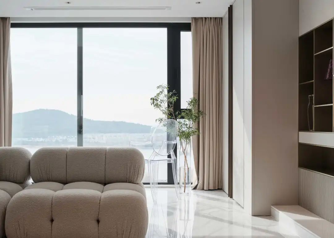 敔山湖畔春暖花开 · 苏鸣设计师的185㎡白色浪漫主义私宅丨尺度设计-13