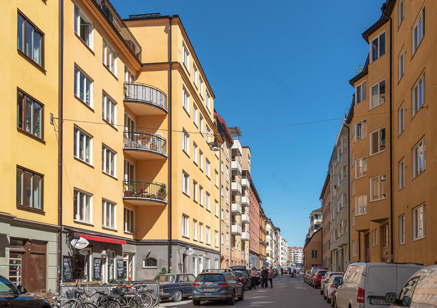 斯德哥尔摩 44 平米全白空间现代公寓设计-16