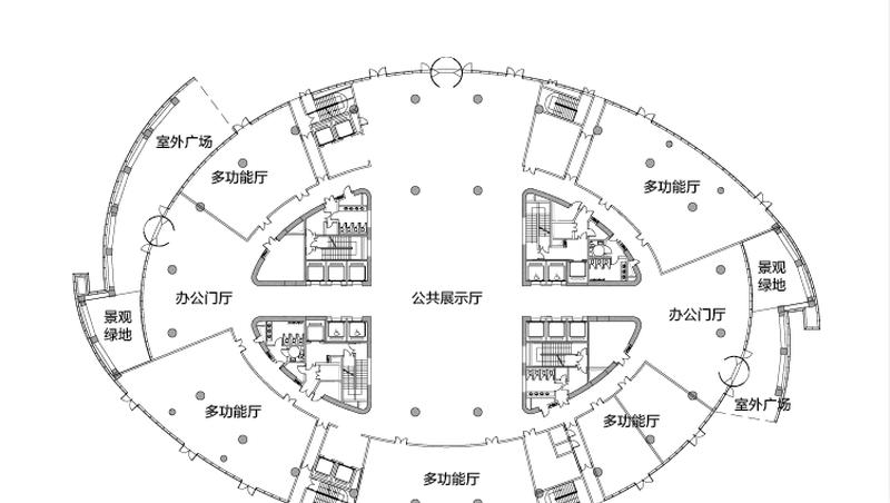 江苏南通智慧之眼建筑室内设计解读-8