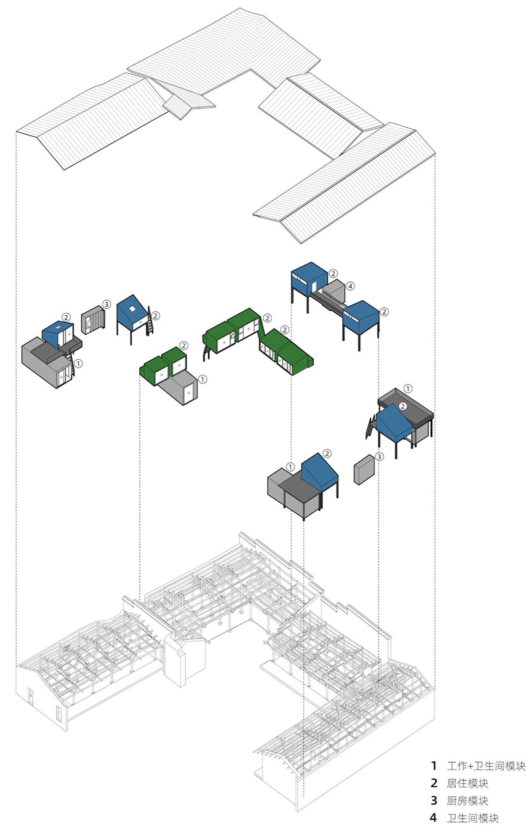 景德镇御窑厂片区杨华弄院落更新改造丨中国景德镇丨刘克成设计工作室+众建筑-130