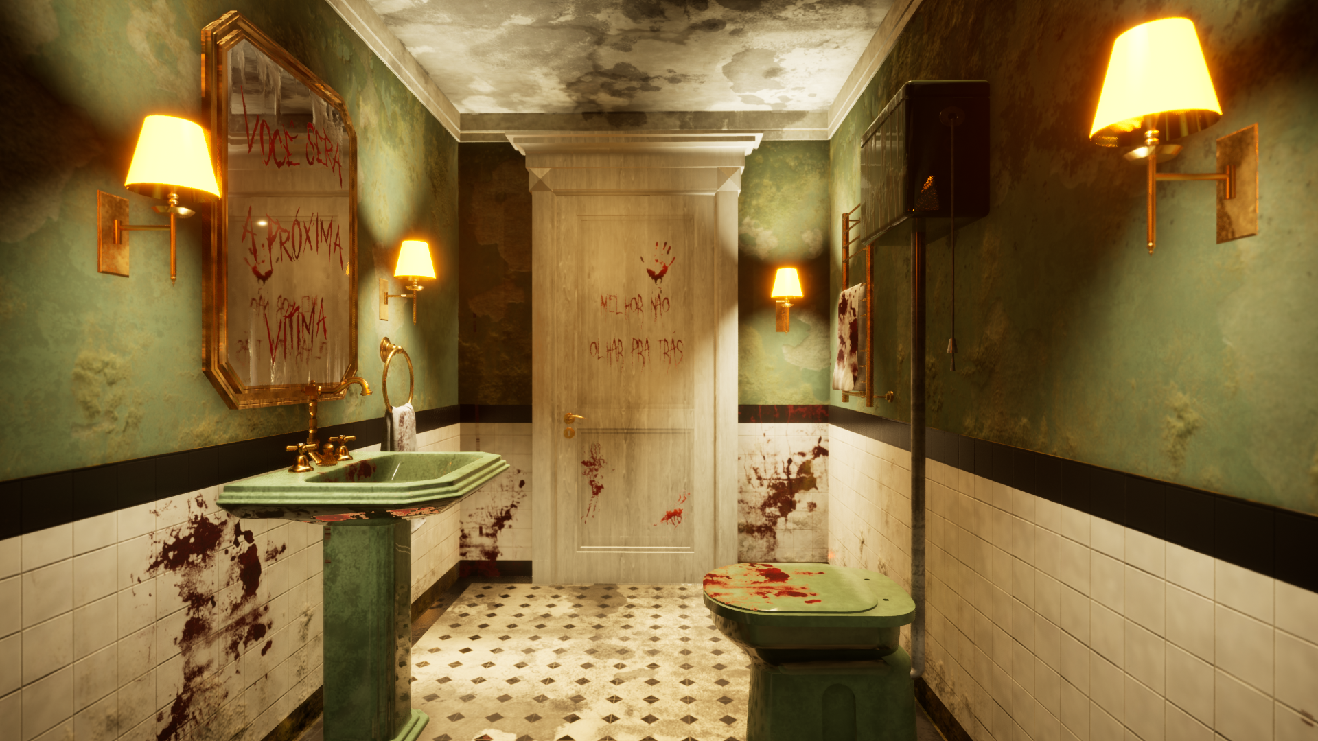 Cenografia - Banheiro do Terror-0