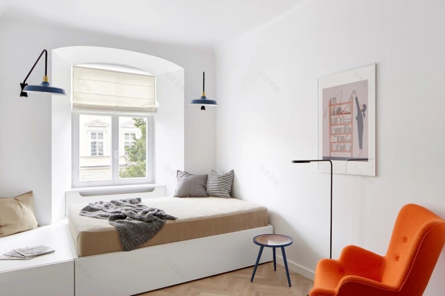 乌克兰 27㎡简约小宅,功能齐全且精致舒适-26