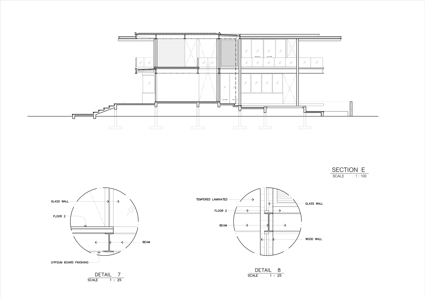 泰国田园风光中的现代钢结构之家-71