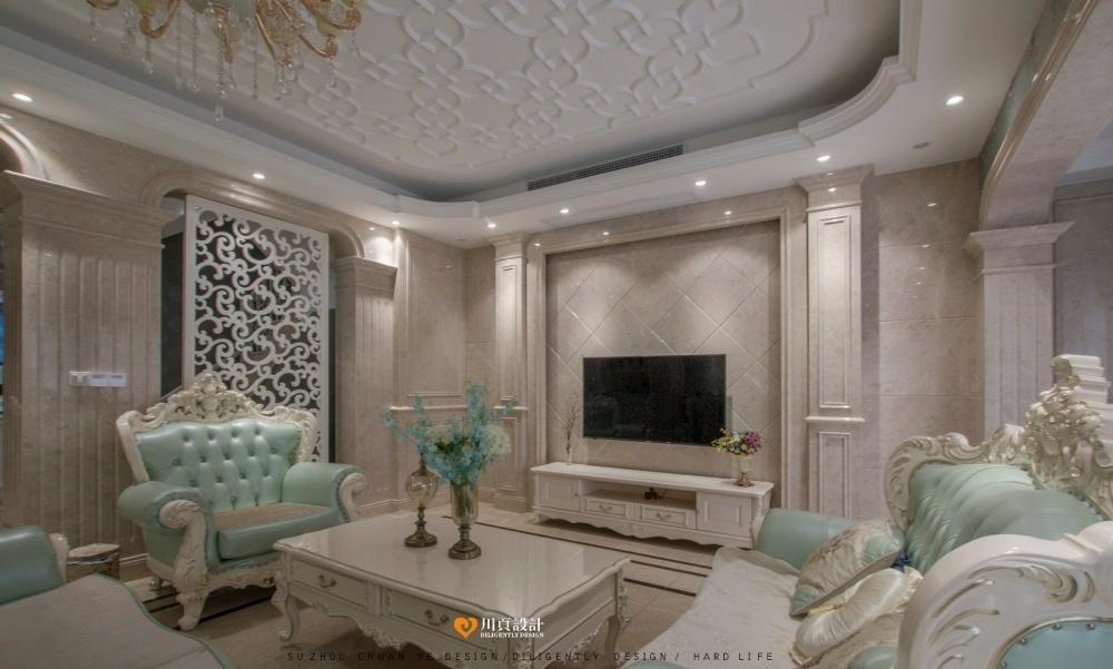 现代奢华欧式家居,演绎清雅贵气之美-14