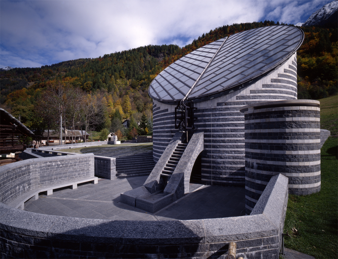Chiesa San Giovanni Battista 教堂丨瑞士提契诺丨Mario Botta-22