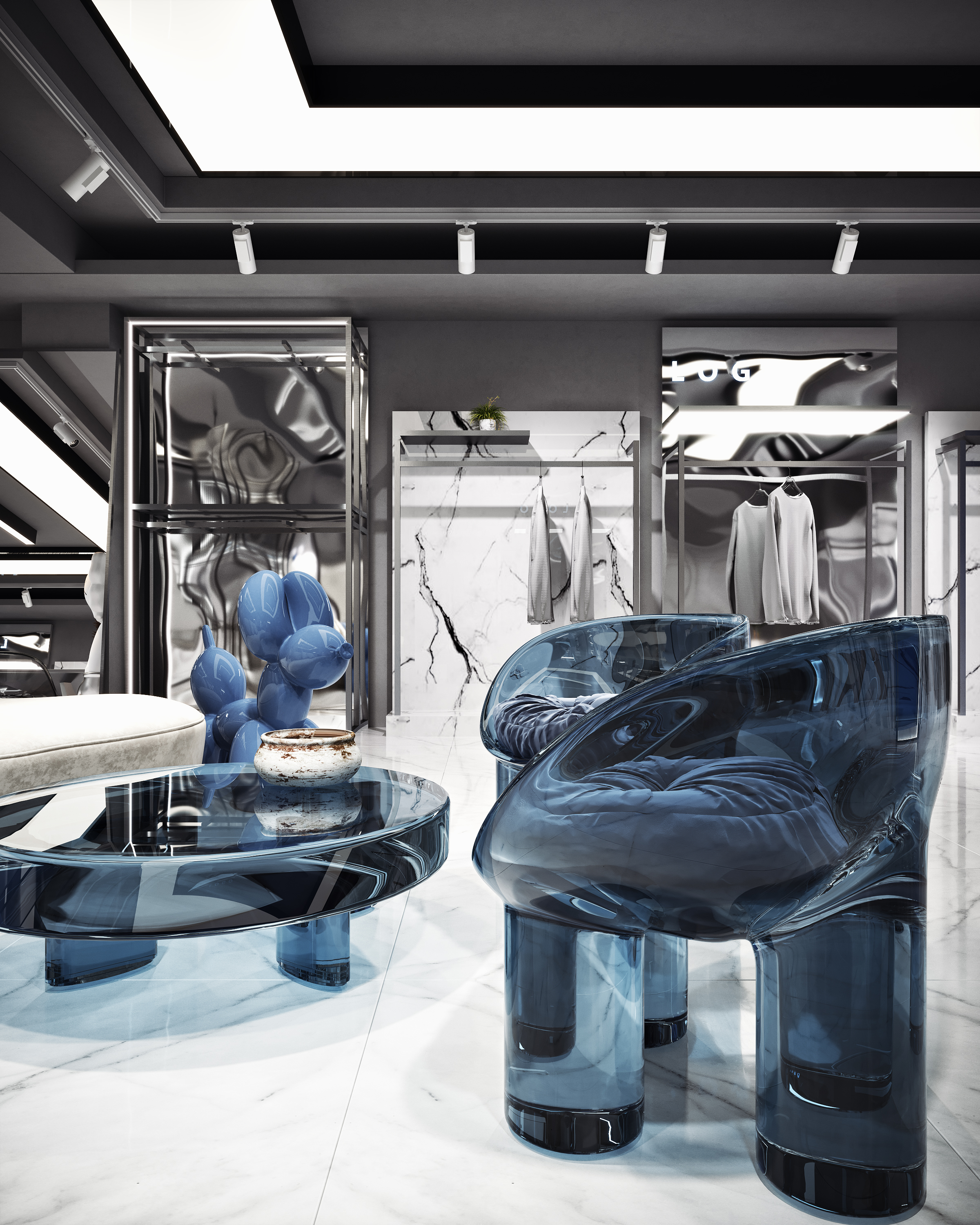 现代服装店设计-8