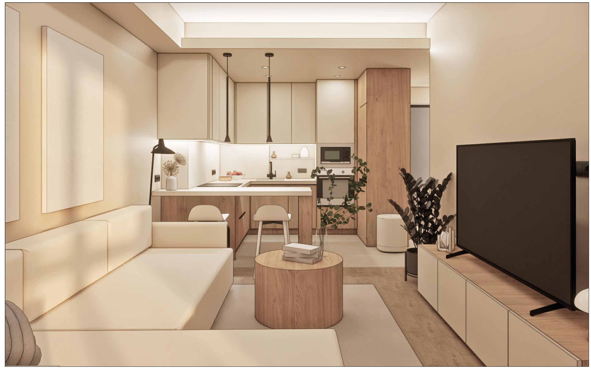 小户型丨Studio AG Architect,Dzhulik Olena-11