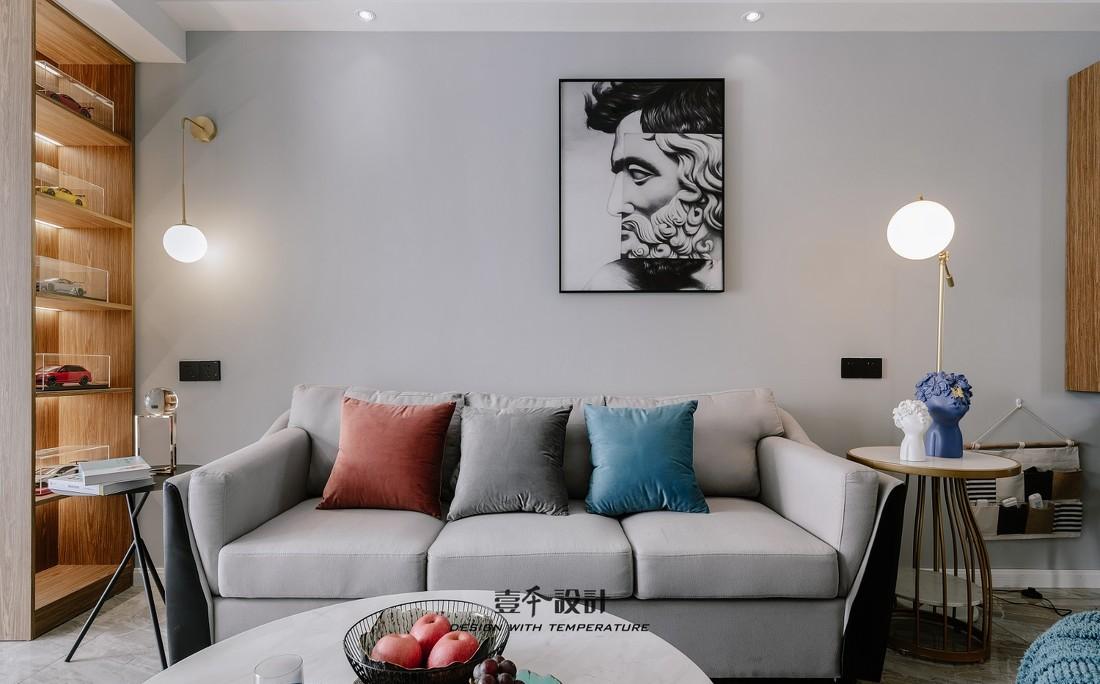 壹夲设计 | 平层住宅的现代时尚变身-15