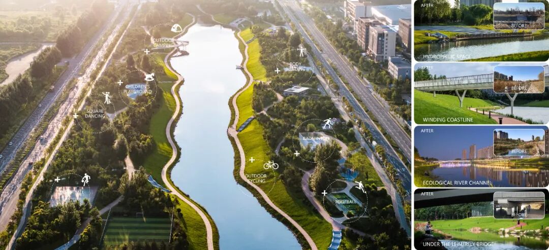 宁溪河道的回归与新生|长春新区宁溪公园提升改造项目-82