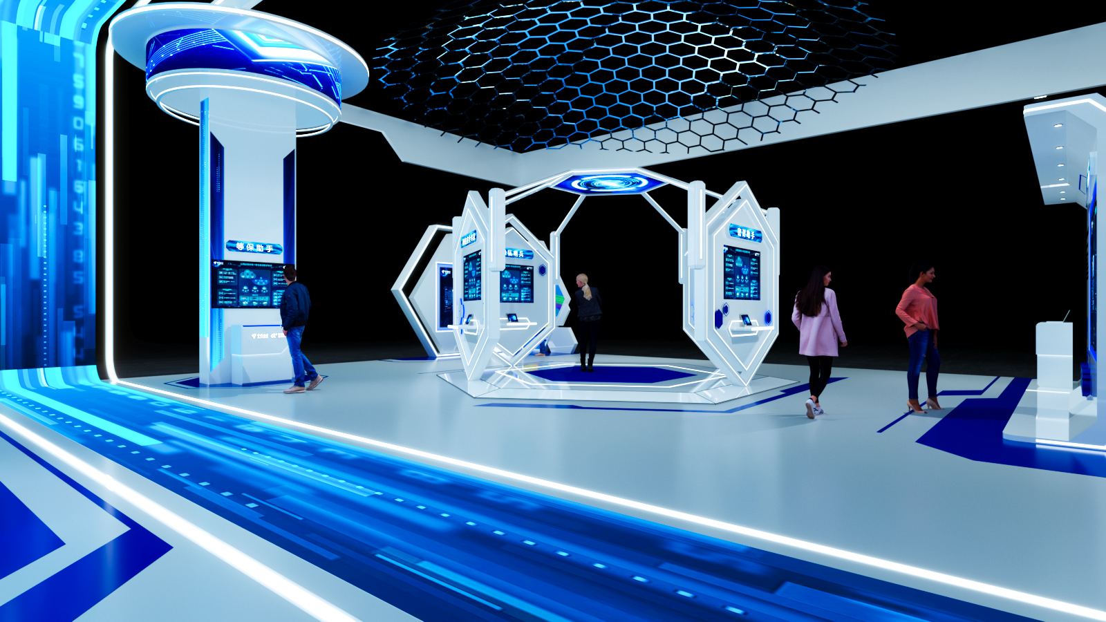 电信安全的展台-7