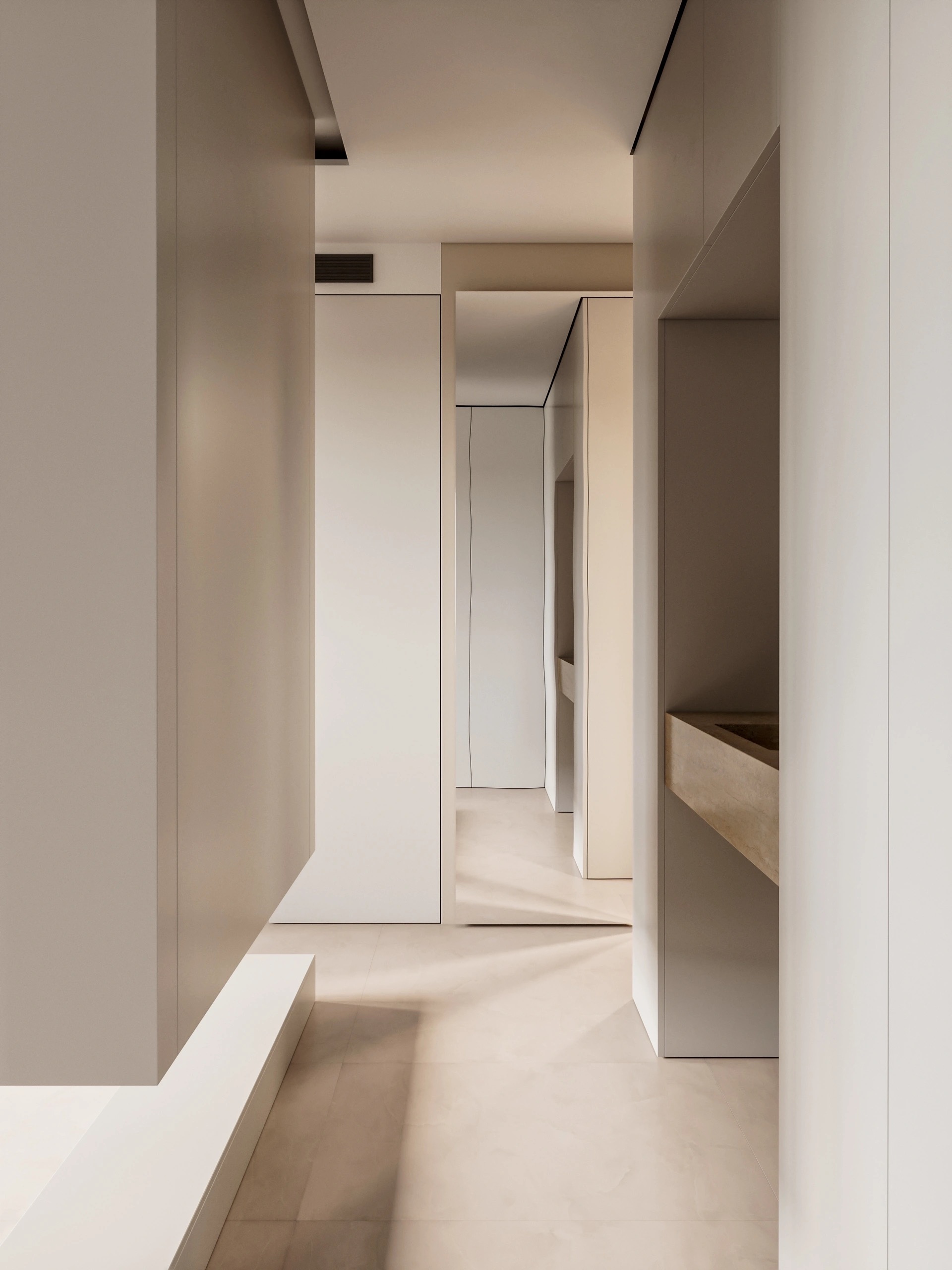 现代客厅效果图表现-5