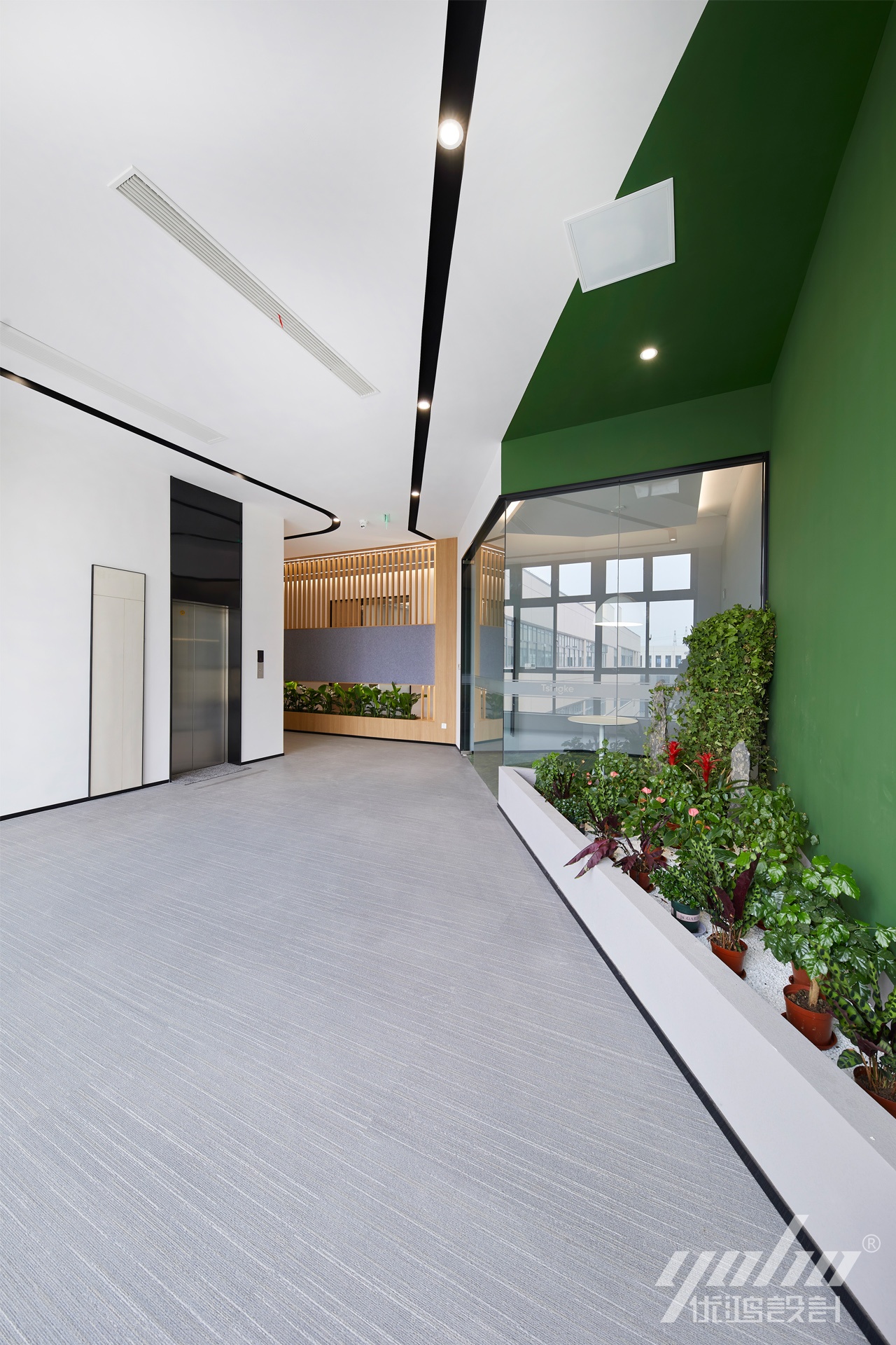 Qsingke 独栋办公空间设计丨中国苏州丨优鸿设计-30