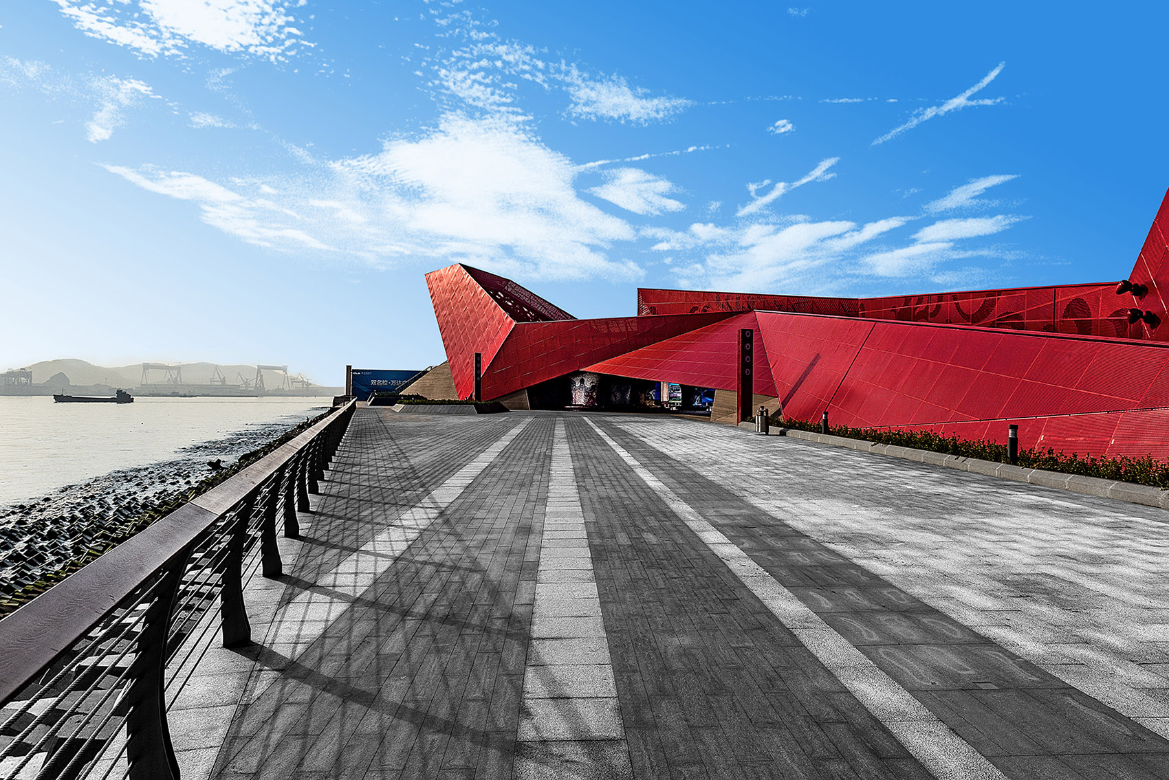 展翅欲飞 & 青岛万达栖凤桥-14