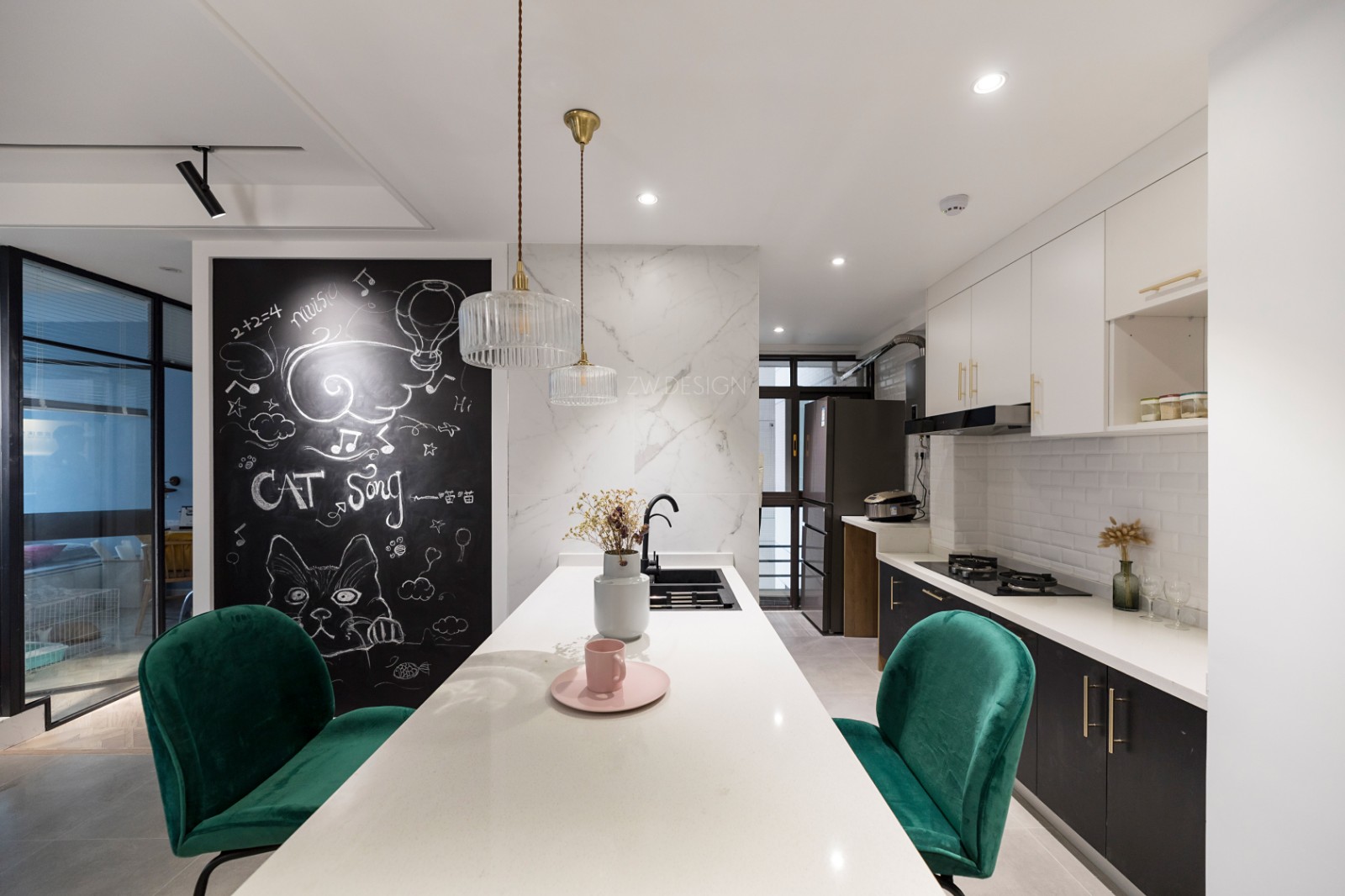 致物设计 · 成都 75㎡复古单身公寓,拥抱精致与舒适-26