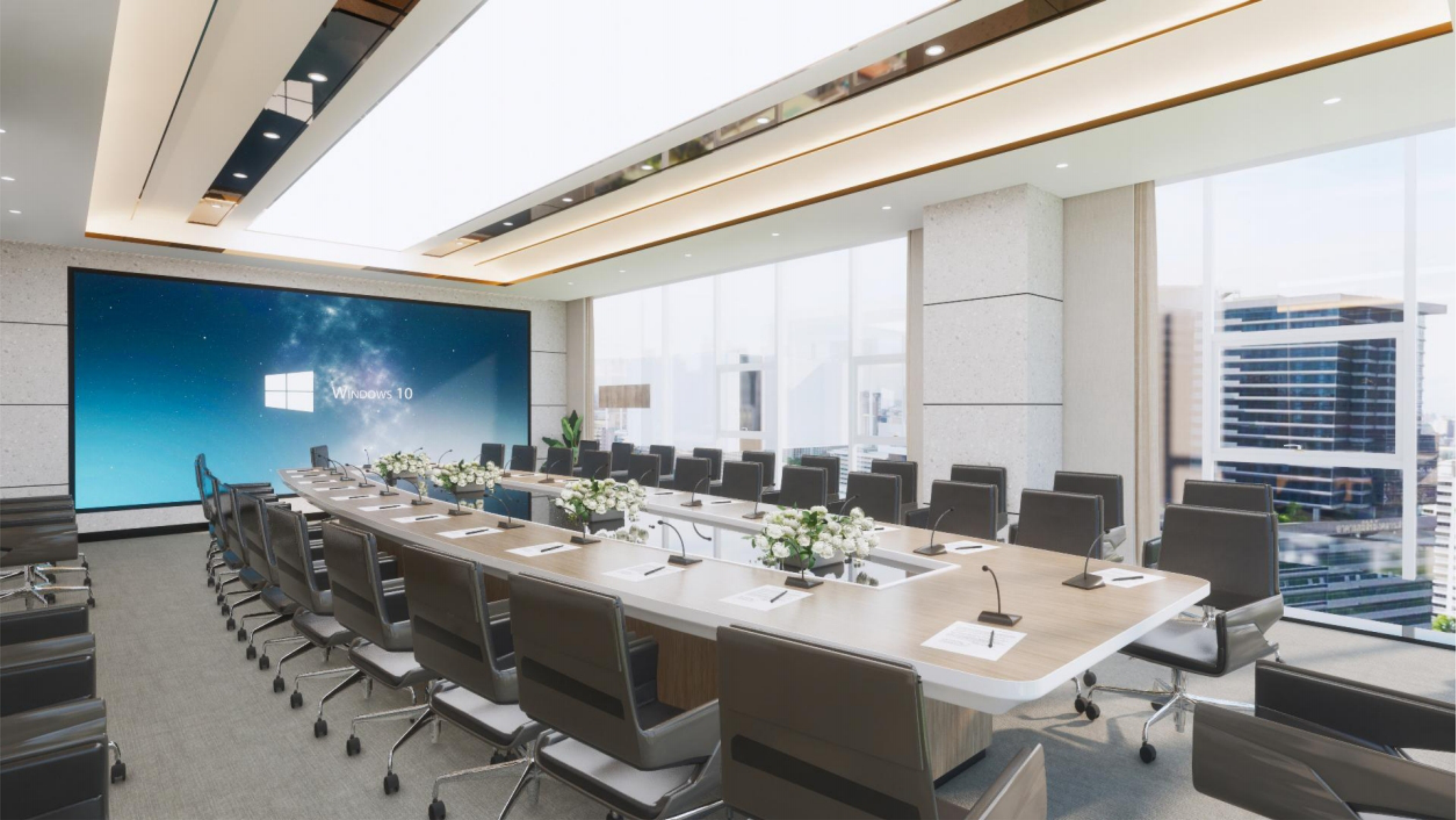 写字楼办公空间装修效果图-9