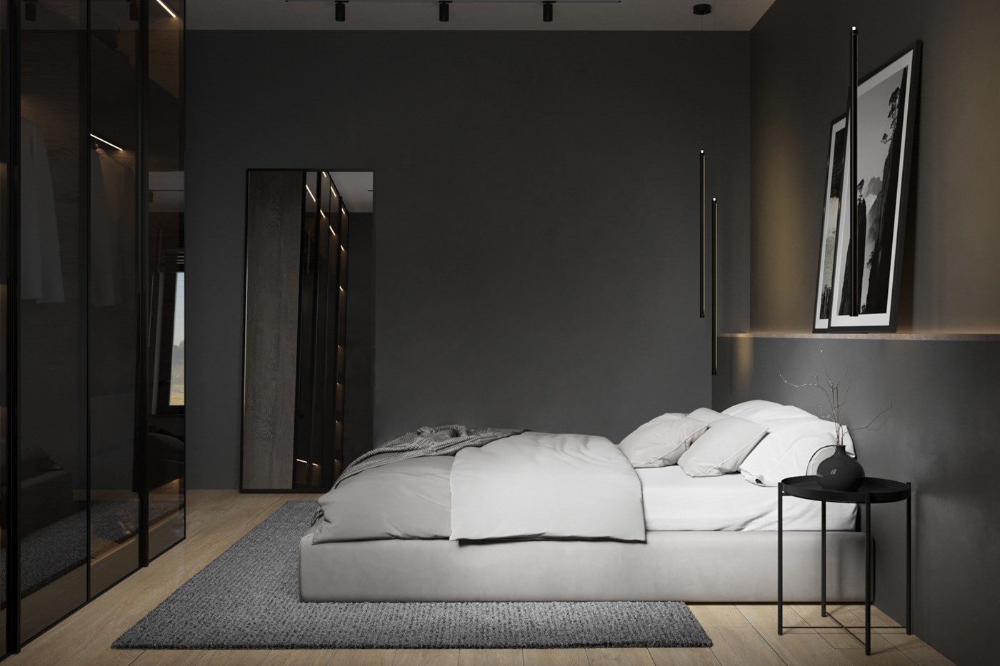 原木与绿色打造清新舒适居住空间-18