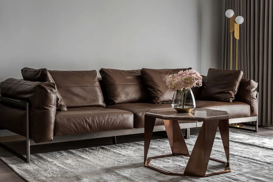 咸阳 123㎡二手房改造,高级黑电视墙设计惊艳翻倍!-19