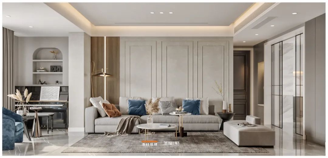 北欧风格设计案例赏析 · 长沙热门楼盘丨中国长沙丨浅尺住建-20