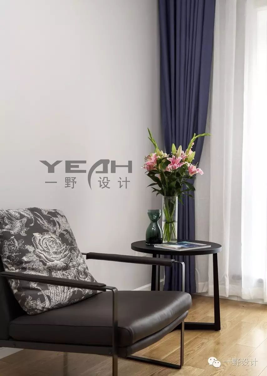 水岸清华瀚宫,现代简约蓝调空间-29