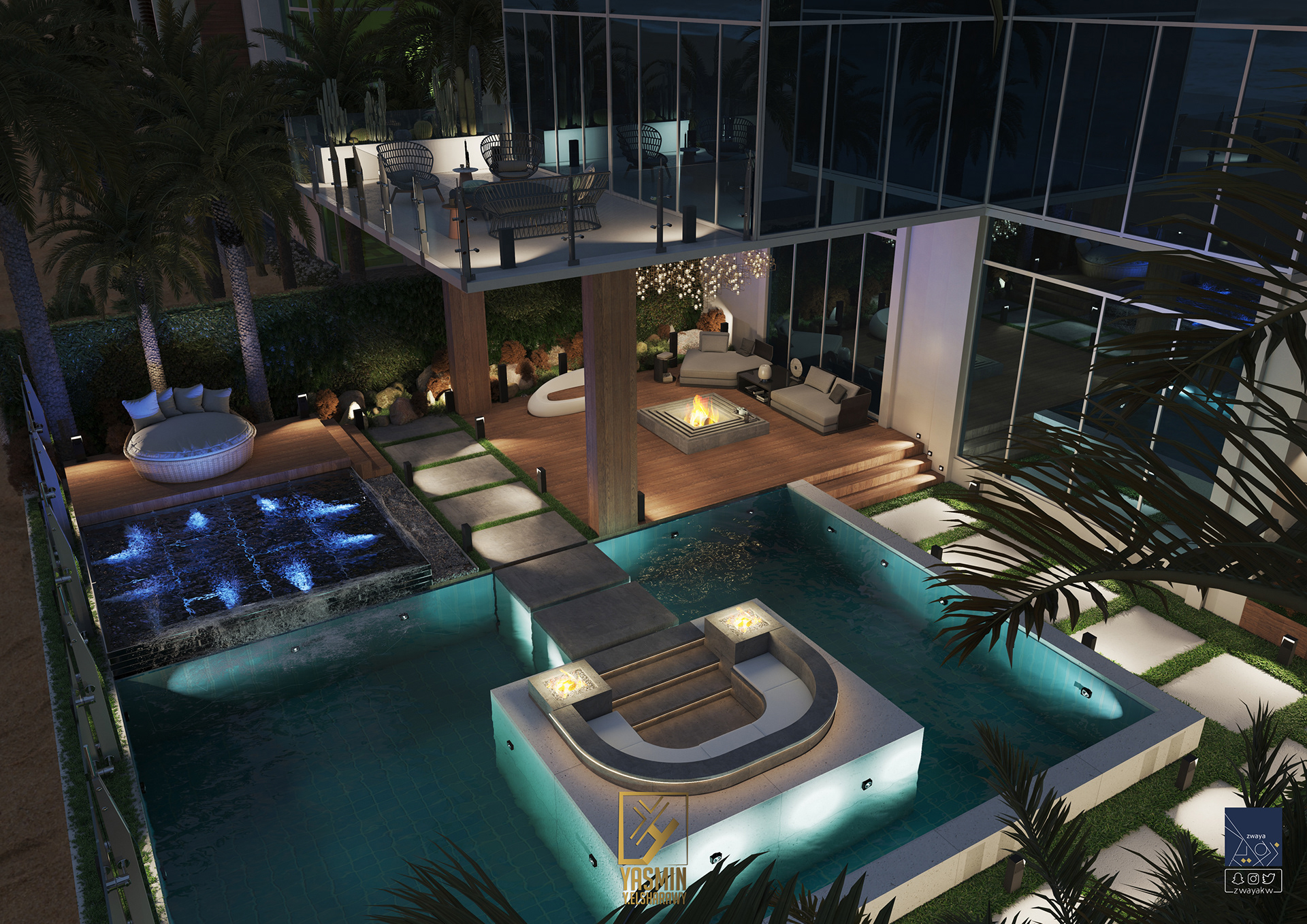 景观设计 别墅设计-5