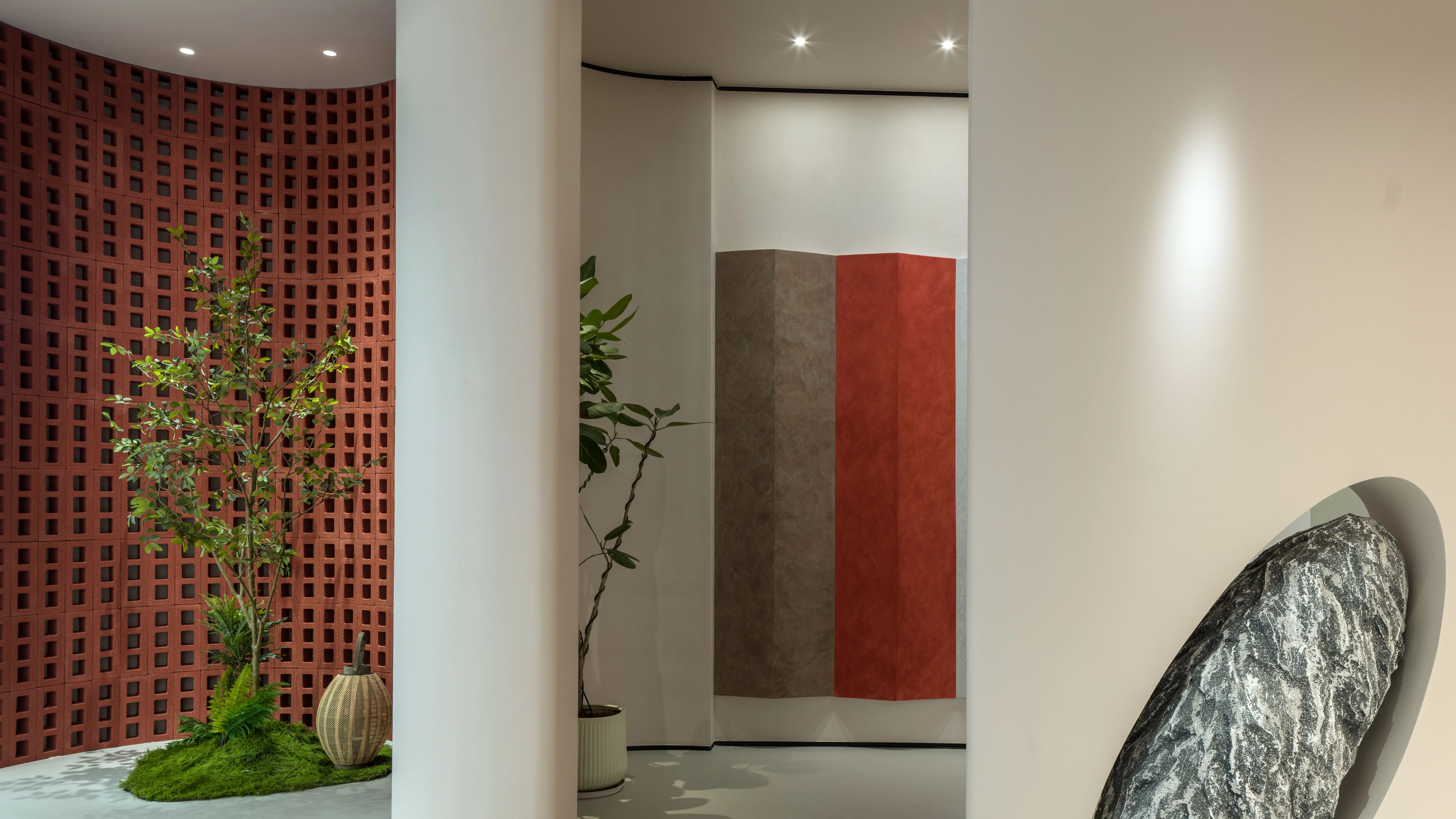 胡同儿“艳遇”,芬琳漆涂料展厅丨北京奈凡设计事务所-17