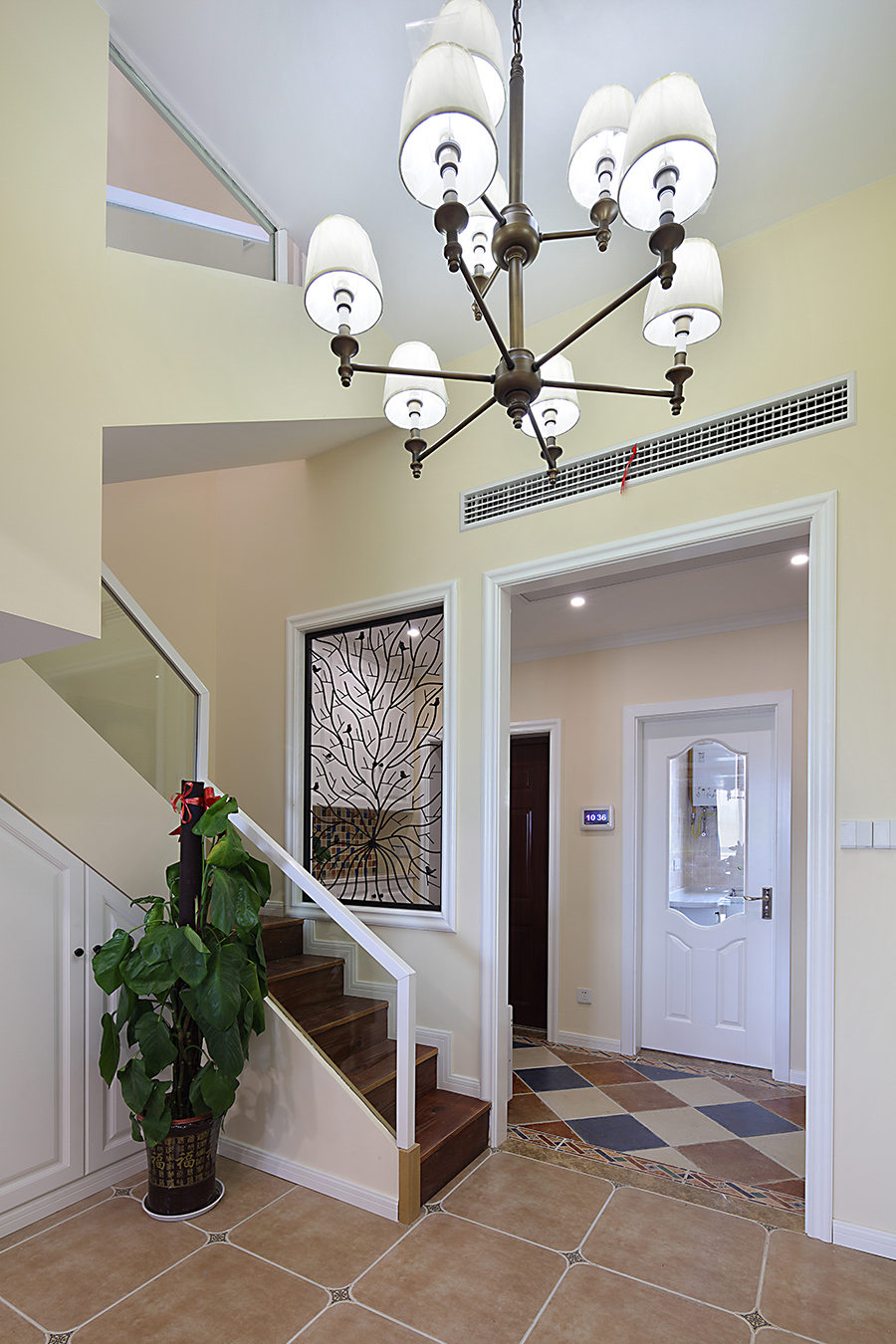 浙江杭州余杭美式咖喱鸡排饭家庭住宅设计-7