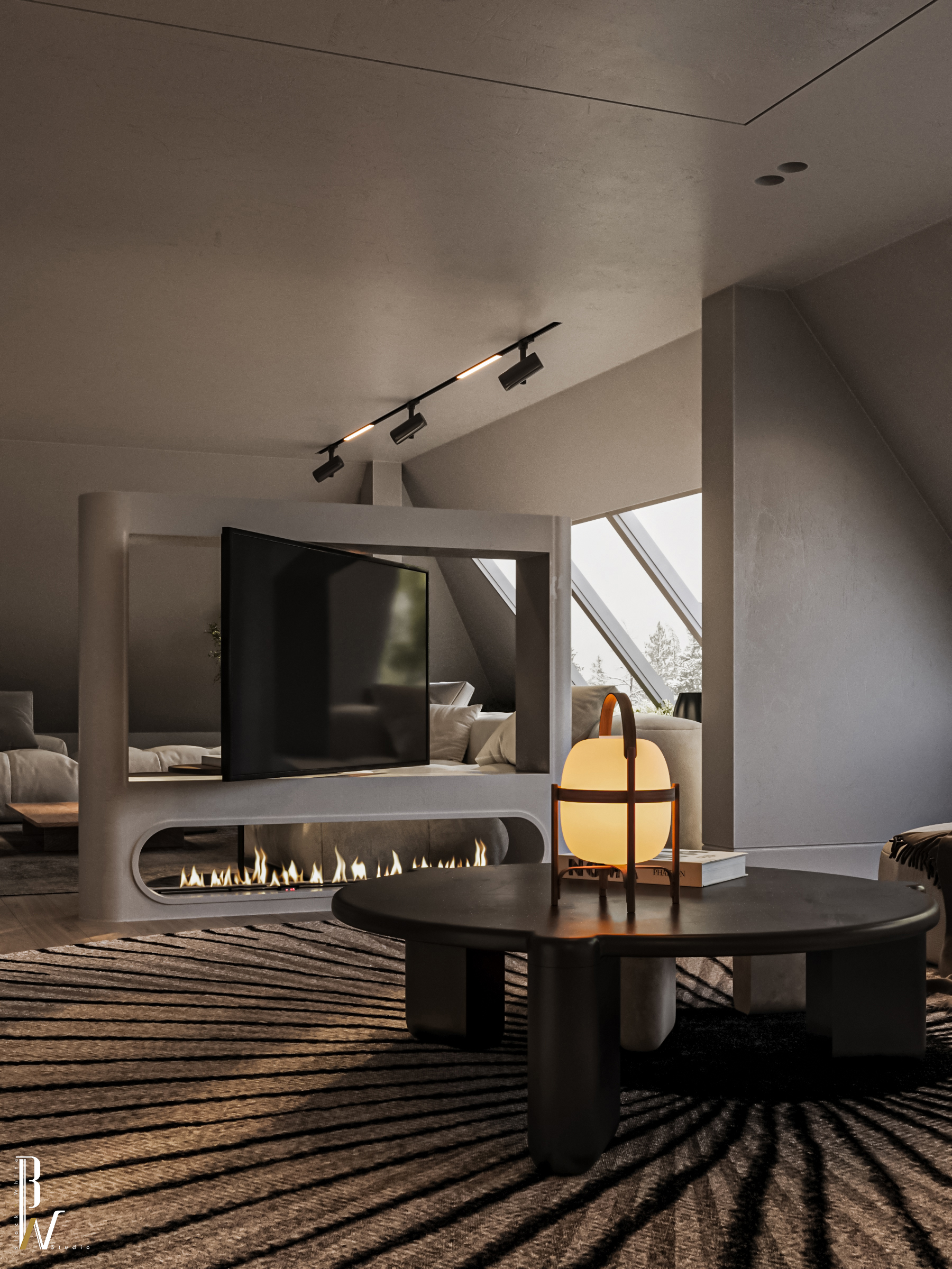 坡顶房屋居住区域丨英国曼彻斯特丨Black N White-21