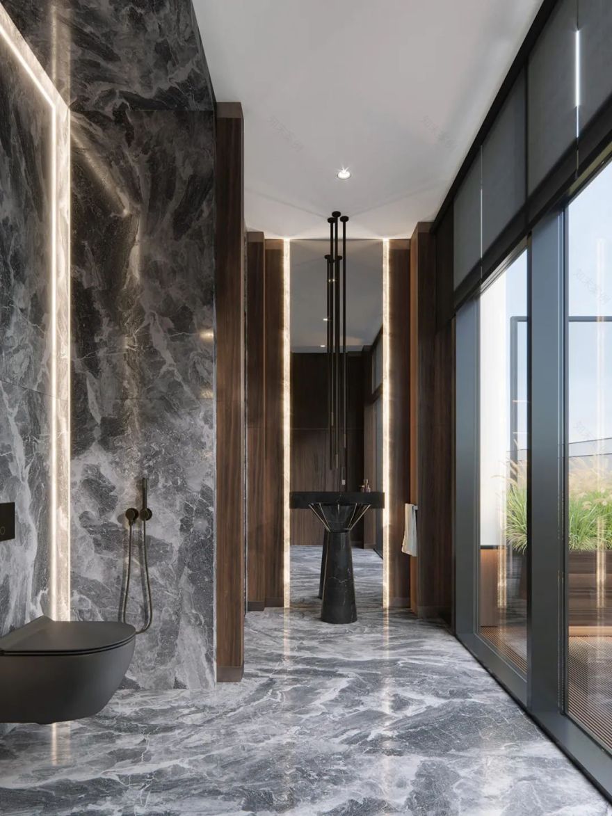 1105㎡顶层复式,奢华的气质!-75