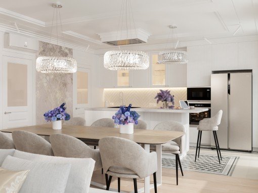 “ТвояПривилегия”郊区公寓室内设计丨“Интерьерком”设计工作室-6