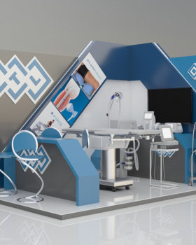 Exhibition Stand Design for Medical Equipment