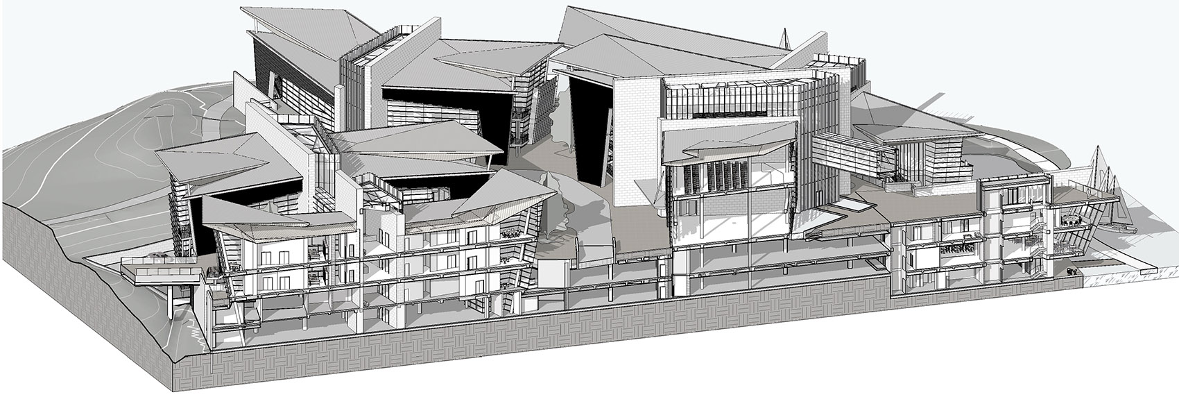 成都麓湖郎酒集团总部 / 上海骏地建筑设计事务所股份有限公司-47