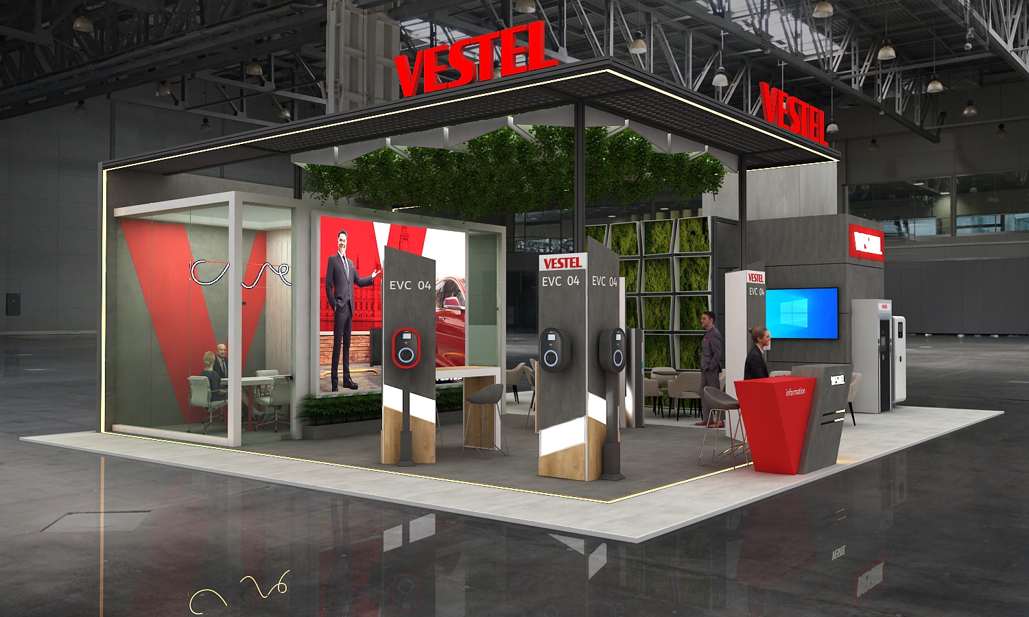 VESTEL EVCHARGE SHOW 2023 ISTANBUL 126m2-0