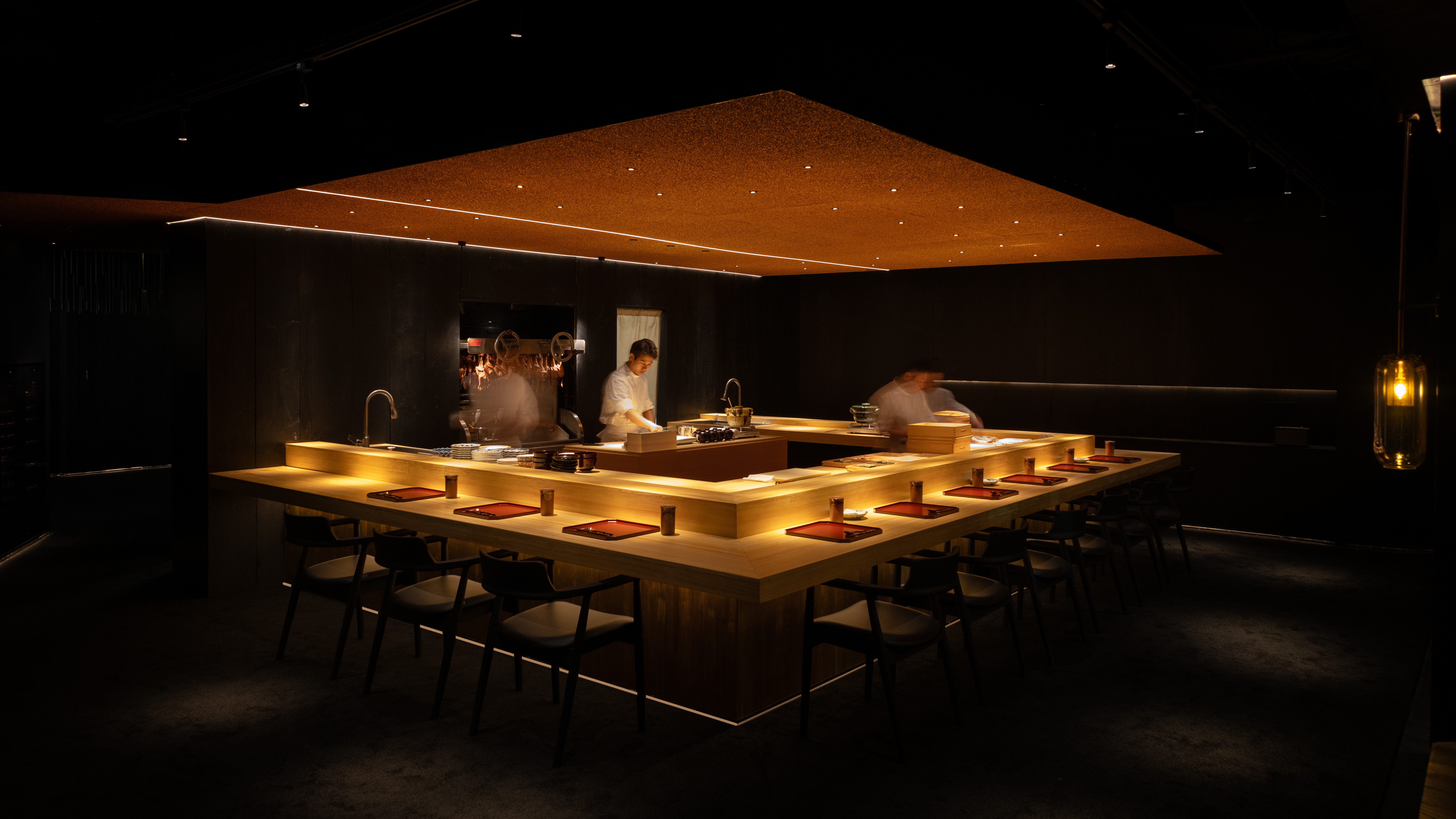 知造设计 泽柳日本料理武汉恒隆广场店丨中国武汉丨知造设计研究室-14