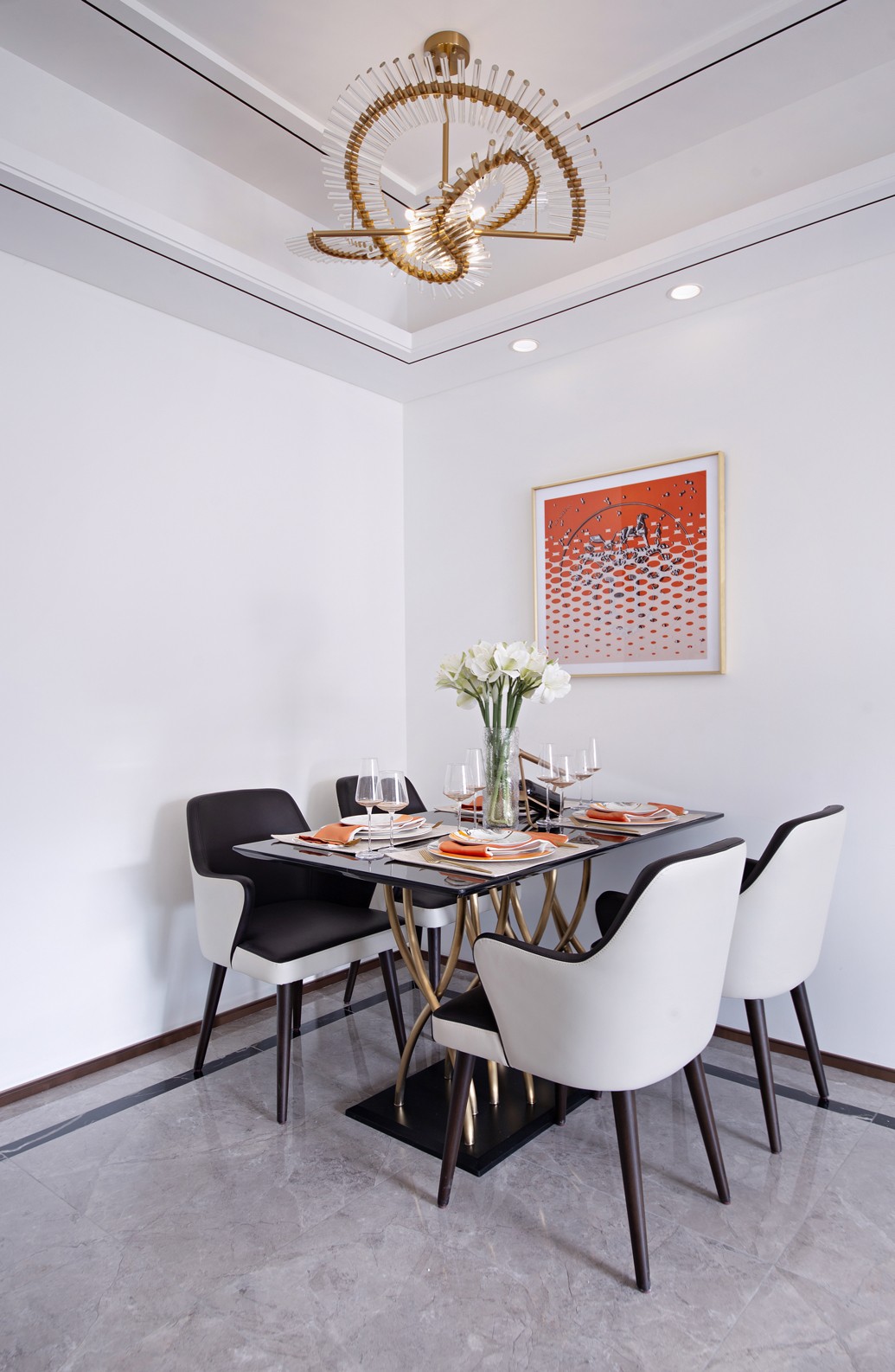 Hermès 高奢样板间丨中国深圳丨深圳市标美艺术设计有限公司-12