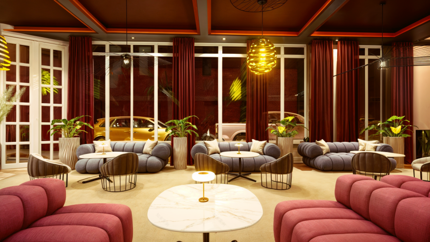 Hotel Reyna Margarita 首层室内设计提案-6