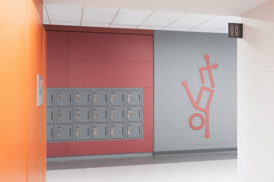 蒙特利尔两所新高中设计丨加拿大魁北克-71